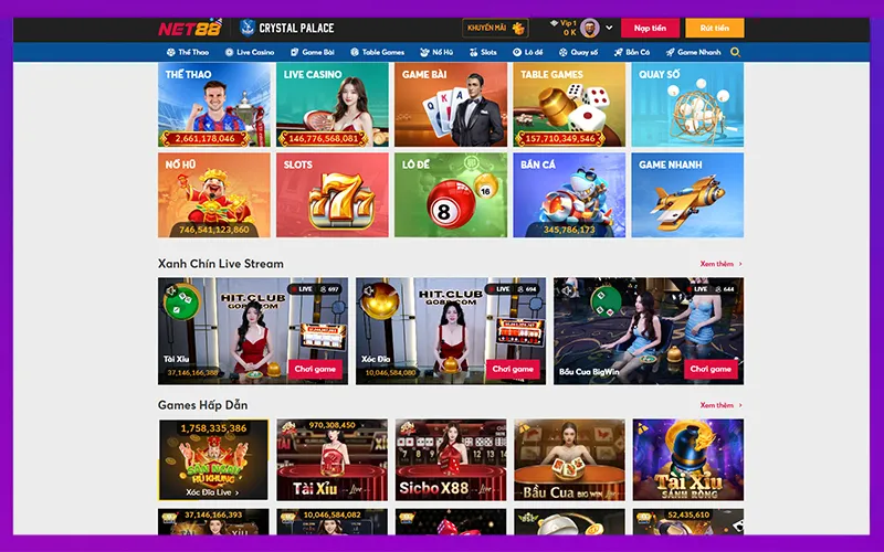 Nhà cái cá cược crypto hỗ trợ game bài, xổ số, eSports