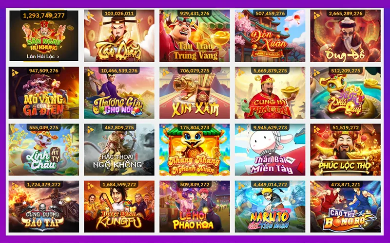 Top 10 game nổ hũ có cơ chế thưởng rõ ràng, dễ theo chu kỳ