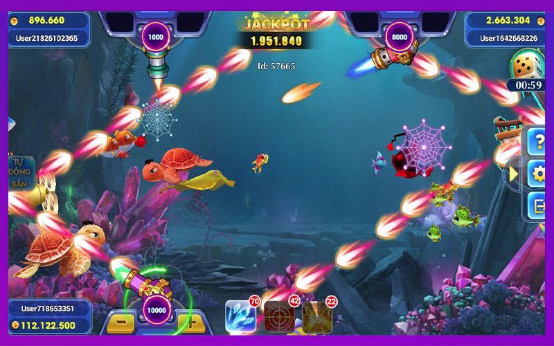 Game bắn cá trực tuyến cân bằng thư giãn và thử thách