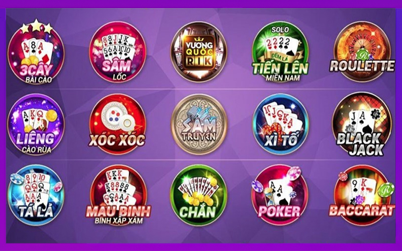 Hệ thống game bài đổi thưởng phổ biến tại các cổng uy tín